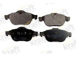 KRAFT AUTOMOTIVE 6005280 stabdžių trinkelių rinkinys, diskinis stabdys 
 Techninės priežiūros dalys -> Papildomas remontas
410600756R, 410607613R, 410607716R