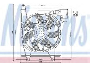 NISSENS 85623 pūtiklis, oro kondicionierius 
 Oro kondicionavimas -> Kondensatorius
97730-29050, 97735-29000, 97737-29000