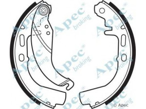 APEC braking SHU329 stabdžių trinkelė 
 Stabdžių sistema -> Būgninis stabdys -> Stabdžių įdėklas/ trinkelė
1605478, 1605743, 1605771, 2798648