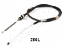ASHIKA 131-02-260L trosas, stovėjimo stabdys 
 Stabdžių sistema -> Valdymo svirtys/trosai
4643027151