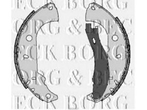 BORG & BECK BBS6187 stabdžių trinkelių komplektas 
 Techninės priežiūros dalys -> Papildomas remontas