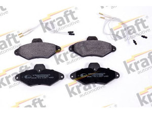 KRAFT AUTOMOTIVE 6006020 stabdžių trinkelių rinkinys, diskinis stabdys 
 Techninės priežiūros dalys -> Papildomas remontas
4251-56, 425114, 425156, 4252-91