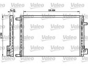 VALEO 817267 kondensatorius, oro kondicionierius 
 Oro kondicionavimas -> Kondensatorius
7789218, 7789218