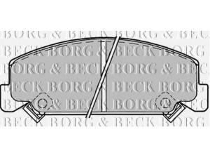 BORG & BECK BBP1176 stabdžių trinkelių rinkinys, diskinis stabdys 
 Techninės priežiūros dalys -> Papildomas remontas
064A5SA6670, 45022-SA3-31126, 45022-SA3-G10
