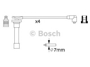 BOSCH 0 986 356 721 uždegimo laido komplektas 
 Kibirkšties / kaitinamasis uždegimas -> Uždegimo laidai/jungtys
32700-P1J-E01, 32700-P7A-G01, 32700-PEL-004