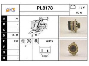 SNRA PL8178 kintamosios srovės generatorius
6005003143