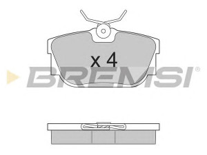 BREMSI BP2958 stabdžių trinkelių rinkinys, diskinis stabdys 
 Techninės priežiūros dalys -> Papildomas remontas
701698451, 7D0698451, 7D0698451A