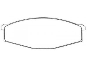 AISIN ASN-53 stabdžių trinkelių rinkinys, diskinis stabdys
41060C7025, 41060C7190, 41060C7191