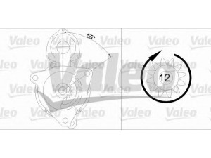 VALEO 455510 starteris
5001830441, 5010235158