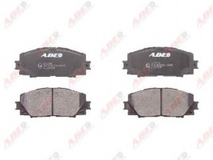 ABE C12133ABE stabdžių trinkelių rinkinys, diskinis stabdys 
 Techninės priežiūros dalys -> Papildomas remontas
04465-0W140, 04465-0W141, 04465-47060