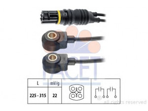 FACET 9.3120 detonacijos jutiklis 
 Elektros įranga -> Jutikliai
12 14 1 247 993