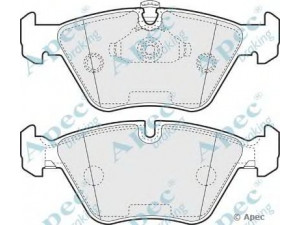 APEC braking PAD1065 stabdžių trinkelių rinkinys, diskinis stabdys 
 Techninės priežiūros dalys -> Papildomas remontas
34111164627, 34111164629, 34116761278