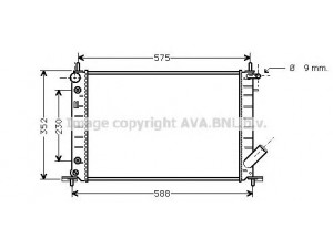 AVA QUALITY COOLING FD2222 radiatorius, variklio aušinimas 
 Aušinimo sistema -> Radiatorius/alyvos aušintuvas -> Radiatorius/dalys
1001858, 1138353, 1671694, 96FB8005DC