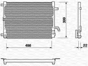 MAGNETI MARELLI 350203122000 kondensatorius, oro kondicionierius 
 Oro kondicionavimas -> Kondensatorius
82483933