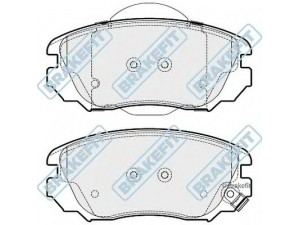 APEC braking PD3257 stabdžių trinkelių rinkinys, diskinis stabdys 
 Techninės priežiūros dalys -> Papildomas remontas