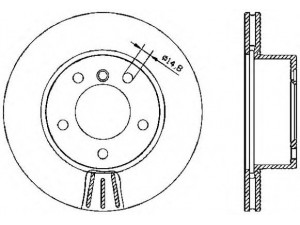 OPEN PARTS BDA2328.20 stabdžių diskas 
 Dviratė transporto priemonės -> Stabdžių sistema -> Stabdžių diskai / priedai
34116764629, 34116854996