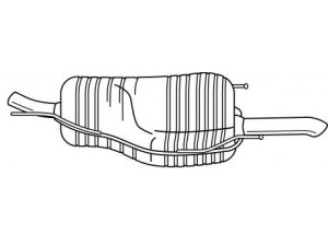 AKS DASIS SG41662 galinis duslintuvas