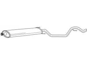 AKS DASIS SG41414 vidurinis duslintuvas