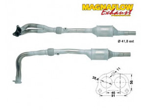 MAGNAFLOW 88810 katalizatoriaus keitiklis 
 Išmetimo sistema -> Katalizatoriaus keitiklis
6N0253058X