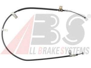 A.B.S. K19038 trosas, stovėjimo stabdys 
 Stabdžių sistema -> Valdymo svirtys/trosai
96534871, 96534871
