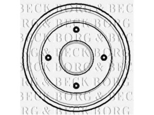 BORG & BECK BBR7099 stabdžių būgnas 
 Stabdžių sistema -> Būgninis stabdys -> Stabdžių būgnas
424735, 424744, 95659622, 424735