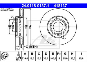 ATE 24.0118-0137.1 stabdžių diskas 
 Dviratė transporto priemonės -> Stabdžių sistema -> Stabdžių diskai / priedai
6Q0 615 301, 6Q0 615 301, 6Q0 615 301 A