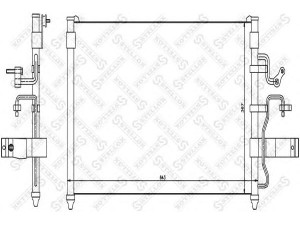 STELLOX 10-45206-SX kondensatorius, oro kondicionierius 
 Oro kondicionavimas -> Kondensatorius
96207354, 96211815, 96394346