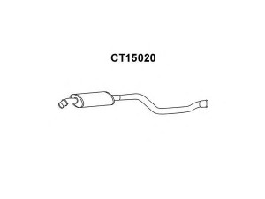 VENEPORTE CT15020 vidurinis duslintuvas
