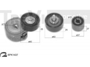 TREVI AUTOMOTIVE KA1241 V formos rumbuotas diržas, komplektas 
 Techninės priežiūros dalys -> Techninės priežiūros intervalai