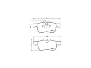 BREMBO P 52 017 stabdžių trinkelių rinkinys, diskinis stabdys 
 Techninės priežiūros dalys -> Papildomas remontas
SFP100511, GBP90342AF, SFP100511SLP