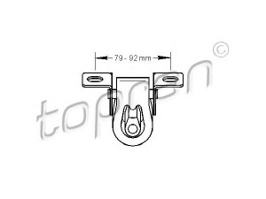 TOPRAN 103 025 laikantysis rėmas, duslintuvas 
 Išmetimo sistema -> Surinkimo dalys -> Atskiros surinkimo dalys -> Gnybtas
1H0 253 144, 1H0 253 144A, 1H0 253 144C