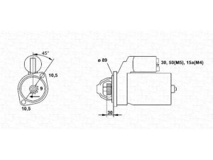 MAGNETI MARELLI 943241088010 starteris 
 Elektros įranga -> Starterio sistema -> Starteris
DBC2937, DBC6923