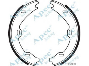 APEC braking SHU675 stabdžių trinkelė 
 Stabdžių sistema -> Būgninis stabdys -> Stabdžių įdėklas/ trinkelė
2204200520, 2304200320