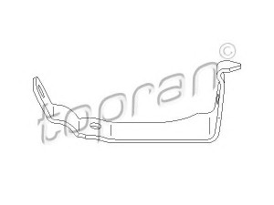 TOPRAN 401 496 rėmas, stabilizatoriaus tvirtinimas 
 Ašies montavimas/vairavimo mechanizmas/ratai -> Stabilizatorius/fiksatoriai -> Sklendės
202 323 08 40, 208 323 01 40