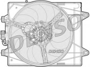 DENSO DER13004 ventiliatorius, radiatoriaus
51850211