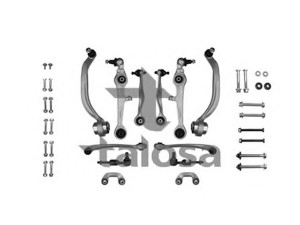 TALOSA 49-03668 pakabos komplektas 
 Ašies montavimas/vairavimo mechanizmas/ratai -> Valdymo svirtis/pasukamosios svirties sujungimas -> Vairo trauklės (valdymo svirtis, išilginis balansyras, diago
8D0498998, 8D0498998, 8D0498998