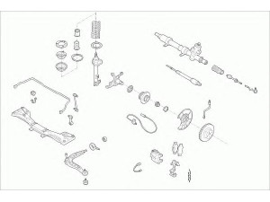 ZF Parts BMW-3-FZ006 vairavimo mechanizmas; rato pakaba 
 Vairavimas -> Prekių paieška pagal schemą