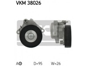 SKF VKM 38026 įtempiklio skriemulys, V formos rumbuotas diržas 
 Diržinė pavara -> V formos rumbuotas diržas/komplektas -> Įtempiklio skriemulys
112 200 00 70, 112 200 01 70, 112 200 03 70