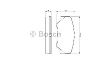 BOSCH 0 986 491 410 stabdžių trinkelių rinkinys, diskinis stabdys 
 Techninės priežiūros dalys -> Papildomas remontas
1506553, 5023486, 6150947, 6184245