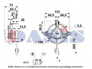 AKS DASIS 870322N pūtiklis, oro kondicionierius