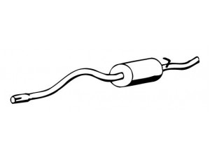 WALKER 12358 galinis duslintuvas 
 Išmetimo sistema -> Duslintuvas
GEX33166, CAC6740, GEX33166, GEX33166