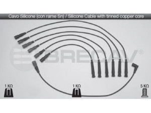 BRECAV 04.519 uždegimo laido komplektas 
 Kibirkšties / kaitinamasis uždegimas -> Uždegimo laidai/jungtys
12 12 1 705714