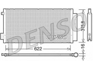 DENSO DCN09044 kondensatorius, oro kondicionierius 
 Oro kondicionavimas -> Kondensatorius
51887955