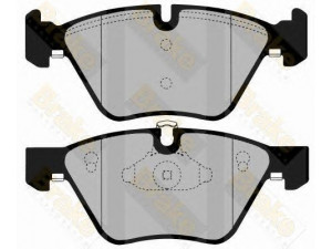 Brake ENGINEERING PA1561 stabdžių trinkelių rinkinys, diskinis stabdys 
 Techninės priežiūros dalys -> Papildomas remontas
34116763617, 34116763618, 34116769099