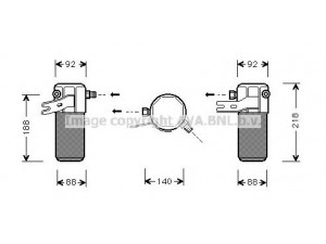 AVA QUALITY COOLING AID012 džiovintuvas, oro kondicionierius 
 Oro kondicionavimas -> Džiovintuvas
4D0820193A, 4D0820193C, 4D0820193D
