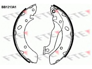 FTE BB1213A1 stabdžių trinkelių komplektas 
 Techninės priežiūros dalys -> Papildomas remontas
58305-28A00, 58305-28A60, 58305-28A70