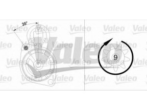 VALEO 436014 starteris 
 Elektros įranga -> Starterio sistema -> Starteris
034911023, 034911023A, 034911023X