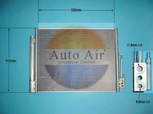AUTO AIR GLOUCESTER 16-6224 kondensatorius, oro kondicionierius 
 Oro kondicionavimas -> Kondensatorius
13331005, 1850154