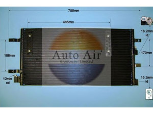AUTO AIR GLOUCESTER 16-9705 kondensatorius, oro kondicionierius 
 Oro kondicionavimas -> Kondensatorius
8K0260403AB, 8K0260403D, 8K0260403E