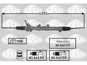SASIC 7006051 vairo pavara 
 Vairavimas -> Vairo pavara/siurblys
6384602900, 6384603000